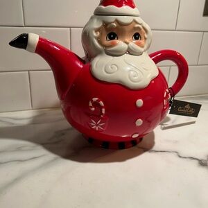 Santa teapot